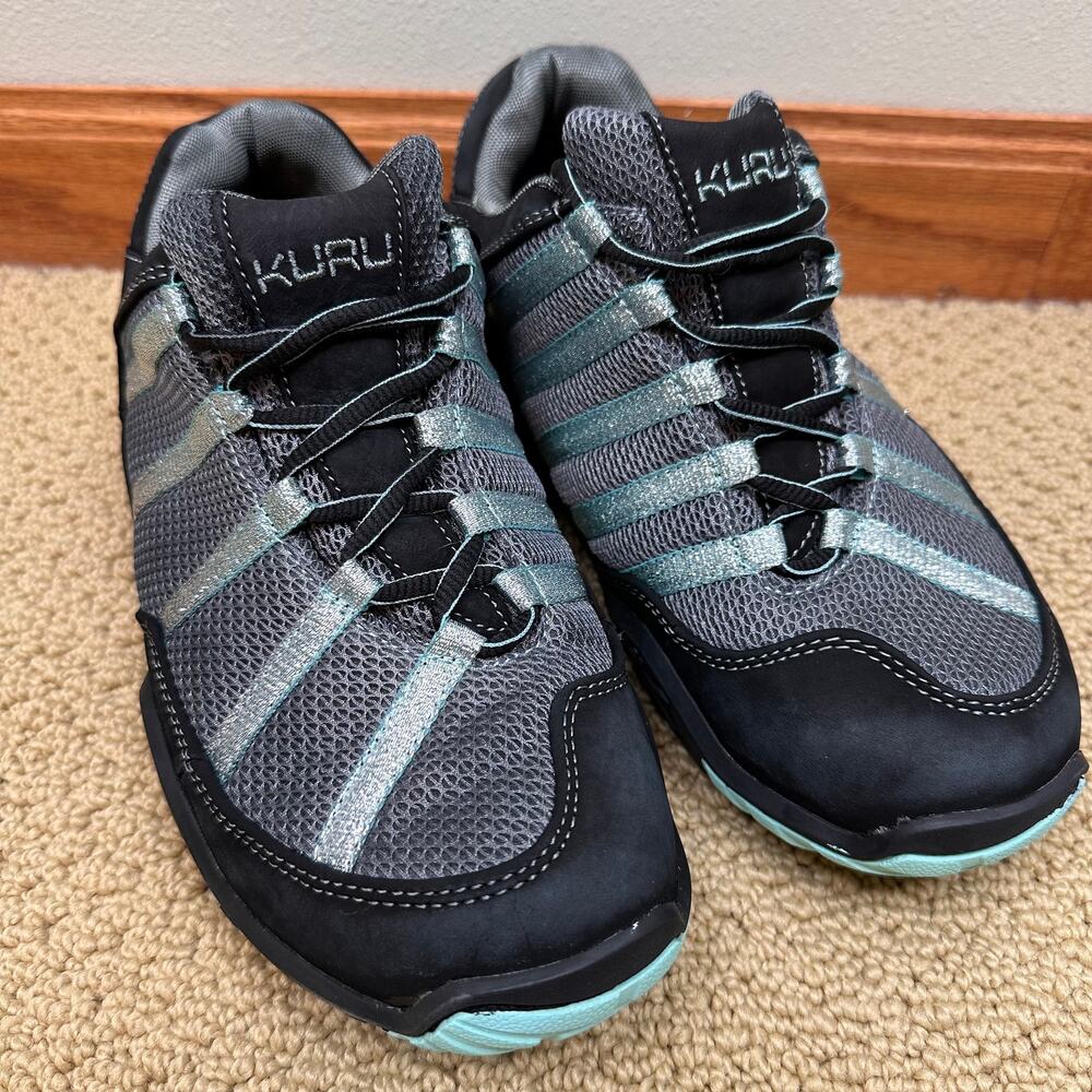 KURU Women's Chicane Hiking Outdoor Shoes Sneakers in Black Delirium 11